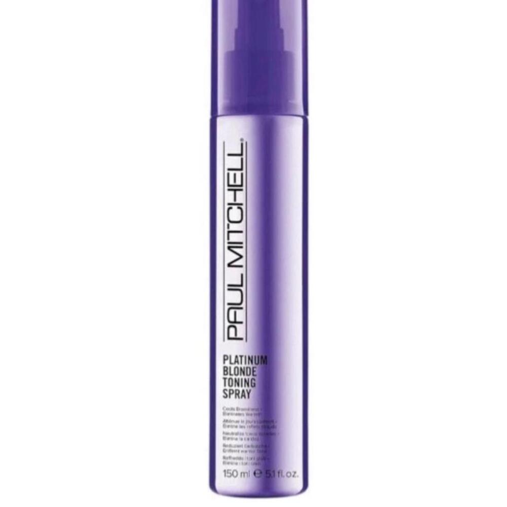 New Paul Mitchell Platinum Blonde Toning Spray 5.1 Oz #1222